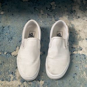 Fairly new White Vans
